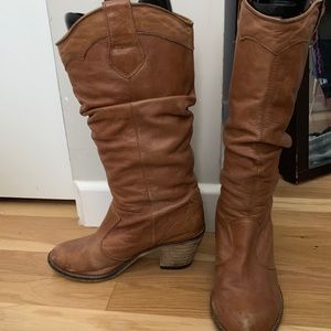 Steve Madden Brown Cowboy boots